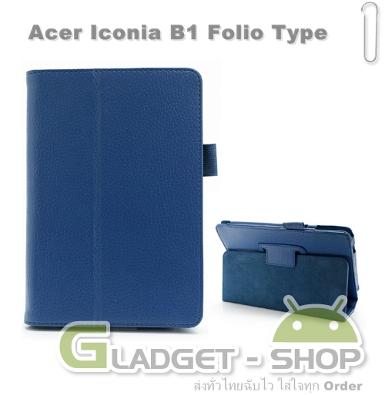 เคส Acer Iconia Tab B1 (Blue Folio Type)